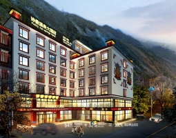藏式酒店设计|藏文化酒店设计|成都酒店设计公司