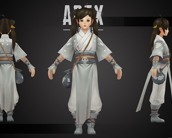 游戏模型—小仙女