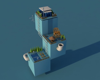 【霸气不花生的作业】--基础作业 - 三维风格设计课